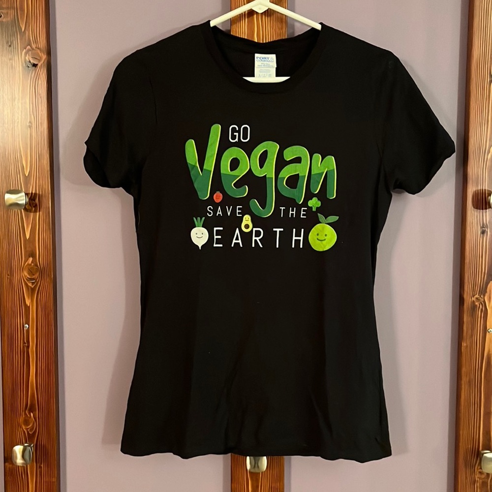 Vegan graphic Tee shirt